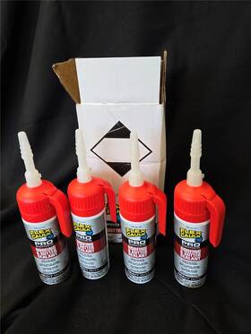 Flex 810129871623 Lot Of 4 Caulk Pro Series Roofing And Gutter Sealant Heavy Duty Clear 3.0oz