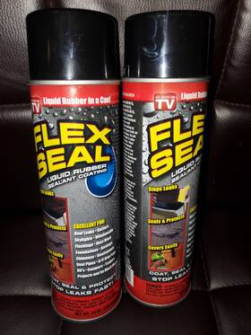 Fsa20 Flex Seal Spray Black Liquid Rubber Sealant Coating 14 Oz Lot Of 2