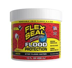 Us555yel12 Flex Seal Flood Protection Removable Rubber Liquid Sealant- 10 Oz Preparedness