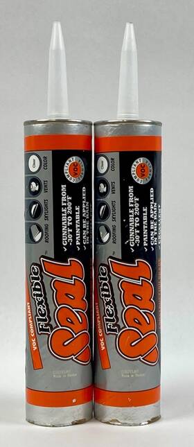 Flexible Seal 733925008041 Roofing Sealant Clear 10.6 Oz. Set Of 2