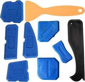Foknya 313024442429 9 Pieces Caulking Tool Set Sealant Silicone Finishing Tools Gr