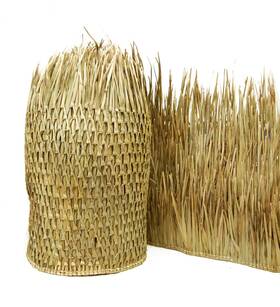 Forever Bamboo 871746000575 Mexican Thatch Roof Runner Roll Duck Blind Grass Tiki Hut Boat Bl
