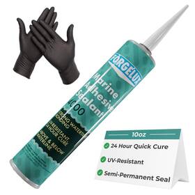 Forgelux 850063886154 Marine Adhesive Sealant 4000 Fast Cure White - Uv Resistant Underwater Sea
