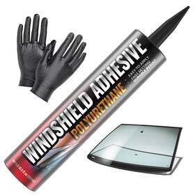 Fortivo 061041280184 Polyurethane Windshield Adhesive - Quick Curing And Weather Resistant