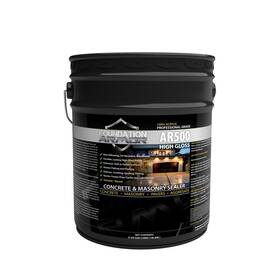 Ar500 Foundation Armor 445036630679 High Gloss Wet Look Concrete Sealer 5 Gallon - Professional Grade Co
