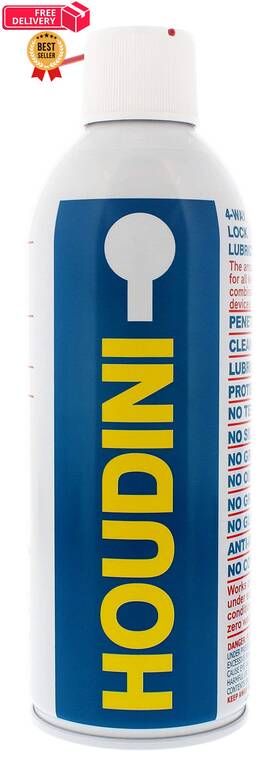Houd1 Frangoo Houdini Lock Lube Set Of 2 Pack
