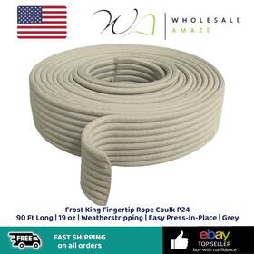 Gids-441205 Frost King Fingertip Rope Caulk P24 90 Ft Long 19 Oz Weatherstripping