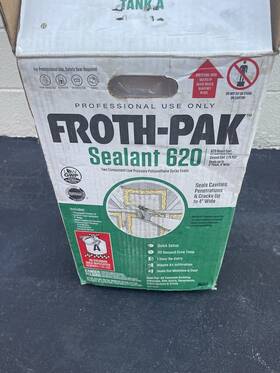 Sealant620 Froth Pak Frothpak New In The Original Box