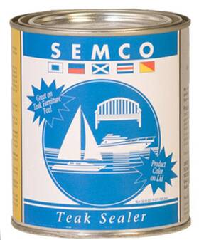 Furnitureoutlet 794504337334 New Semco Teak Wood Natural Finish Sealant Protector Sealer 1 Gallon - Appro
