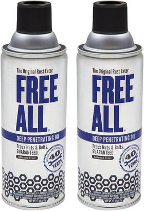 Re12-2 Gasoila Free All Rust Eater Deep Penetrating Oil 11 Oz Aerosol Loosens Rusted