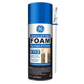 Ge 028756954040 Pale Yellow Foam Big Gaps And Cracks Insulating Sealant Case Of 12