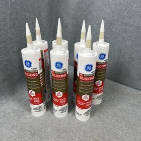 Ge 028756956815 Advanced Silicone 100% Waterproof Kitchen And Bath Almond - Lot Of 7 New