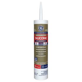 Ge 028756956822 Advanced Silicone Caulk For Kitchen And Bathroom - 100% Waterproof Sea