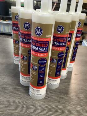 146999 Ge 10 Max Sheild Ultra Kitchen And Bath Sealer 10.1 Oz Clear
