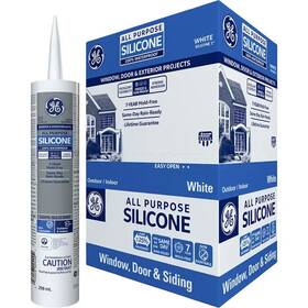 2749483 Ge Brand New All Purpose Silicone Sealant 10 Oz White 36 Pack
