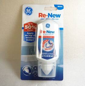 2785599 Ge Re-new Kitchen And Bath Sealant White Apply On Top Of Existing New