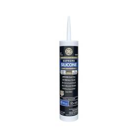 2814815-12 Ge Supreme Silicone Caulk For Window And Door - 100% Waterproof Sealan