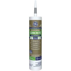 2816709 Ge Concrete Silicone Advanced Speciality Products Light Gray 10.1 Oz