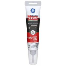 Ge 313032070041 Supreme Silicone Caulk 2.8 Oz. K&b Sealant Clear