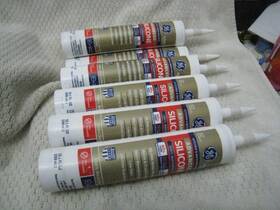 5639372 Ge Advanced Almond Kitchen And Bath Sealant Caulk - 10.1 Oz. Qty 6 New Old Stock