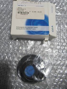 221-001319 Gea Tuchenhagen Service Kit 2 Inch Globe Valve Free Shipping