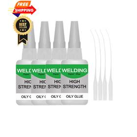 General R520 Welding Glue High-strength Oily Universal Super Glue4pcs