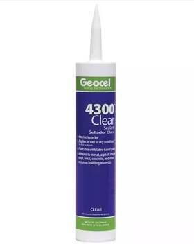 Geocel 079239580003 4300 Clear Sealant - Carton Of 24 9.5oz. Tubes