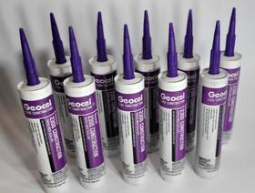 Geocel 079239669036 Qty 10 Black 2300 Construction Tripolymer Sealant Composite Cartridges