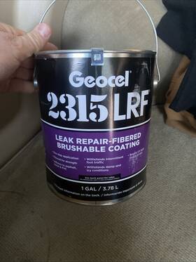 2315lrf Geocel Clear 2315 Lrf Leak Brushable Coating