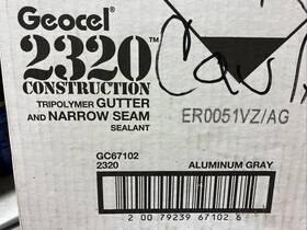 Er2582eu Geocel 3 Pack 2320 Tripolymer Gutter Seam Sealant Aluminium Grey