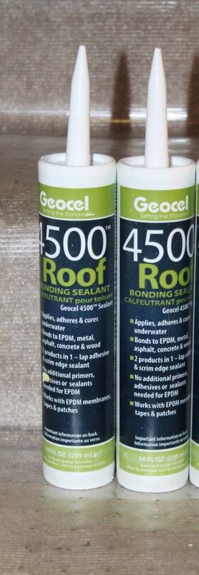 Gc55803 Geocel Two Cartridges Roof Bonding Sealant Black - 10 Fl Oz
