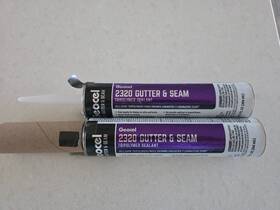 Gc67100 Geocel 2320 Gutter And Seam Tripolymer Sealant. Clear - 2 Tubes