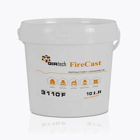 Fcr-10 Girtech Firecast Castable Refractory Cement Mix 3110 10 Lb Glue