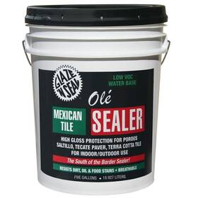 Glaze N Seal 010734311648 Ol Mexican Tile Sealer 5 Gallon 164
