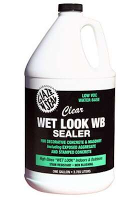 Glaze N Seal 691046123886 - 173 Clearwet Look Wb Sealer Gallon 1 Clear