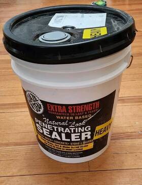 Glaze N Seal 726084679290 Ftn Extra Strength Natural Look Penetrating Sealer 5 Gallon 184 Cl
