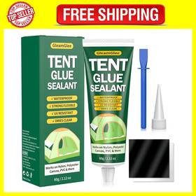 Gleamglee 445018584594 Tent Repair Glue Seam Sealer Waterproof And Flexible Sealant Adhesive For