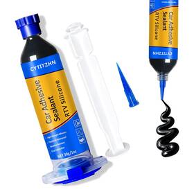 Global Corp 313098890850 Rtv Silicone Adhesive Sealant For Cars - 100% Waterproof Automotive Sea
