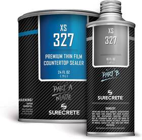 Xs-327c Globmarble Concrete Countertop Water Based Sealer. Food Safe. Matte Finish 1 Kit. Freeze