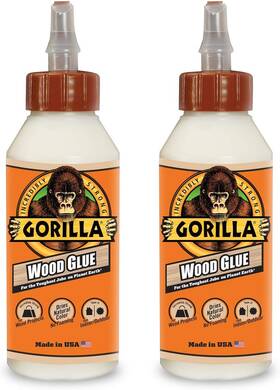 6200013 Glue Wood 8 Ounce Bottle Natural Color Pack Of 2