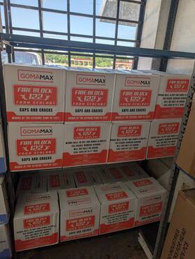A6117 Gomamax Lot Of Fire Block Foam