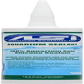 Gordon Glass Co 445038187195 Clear Aquarium Silicone Sealant - 10.2 Fluid Oz Cartridge