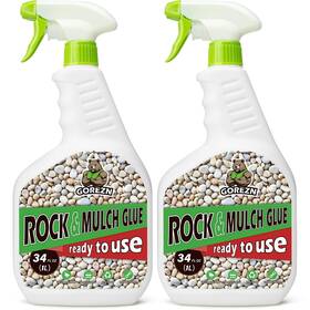 Gr-mg-s68 Gorezn Mulch Glue For Landscaping With Sprayer 68 Oz Rock Landscapi