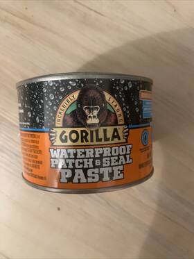 109404 Gorilla Waterproof Patch And Seal Paste Black 1 Lb. - Container