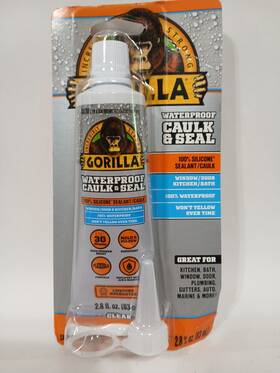 1604214 Gorilla Waterproof And Caulk Seal Kitchen Bath Windows Doors