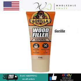 Ac616443195 Gorilla All Purpose Wood Filler Natural Color Water Resistant Paintable