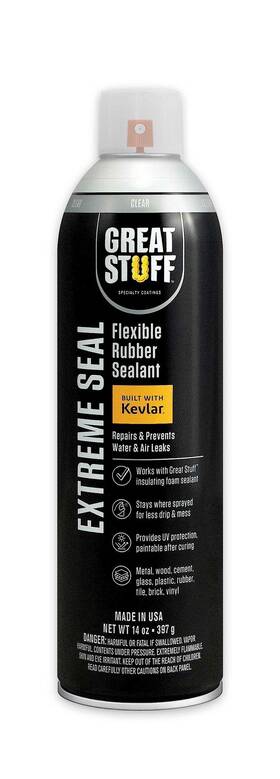 Great Stuff 036121220041 Extreme Sealant - Clear 14 Oz Aerosol