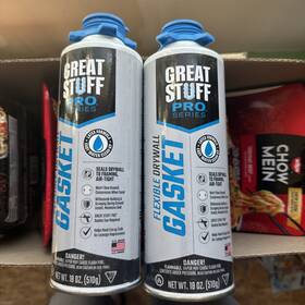 12011680 Great Stuff Pro 2 Cans 18 Oz. Flexible Gasket Foam