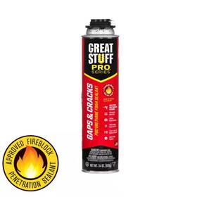 Great Stuff Pro 705353413780 24 Oz. Gaps And Cracks Insulating Spray Foam Sealant