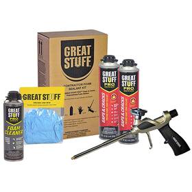 Great Stuff Pro 850024402713 Foam Sealant Kit - Gaps And Cracks 24oz St